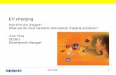 EV charging Juha Vesa 130416.pdf · Intended charging modes for EVs ... Standards concerning EV, communication and security Communication & Security ISO/IEC 15118 -sarja V2G Communication