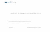 Sophos Enterprise Console 5.5 - downloads. Enterprise Console 5.5.0. Com o Sophos Enterprise Console,