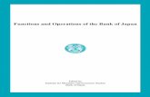 Functions and Operations of the Bank of Preface to the Revised Japanese Edition of Functions and Operations