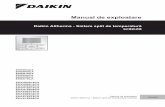 Manual de exploatare - Daikin · 2020-01-11 · încăperii, temperatura apei la ieşire, temperatura rezervorului ACM). d STRUCTURĂ DE MENIU/ÎNAPOI Deschide structura de meniu