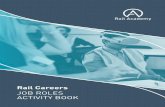 JOB ROLES ACTIVITY BOOK - railacademy.vic.gov.au · The Job Roles Activity Book offers an overview of the many opportunities available when considering a career in the rail industry.