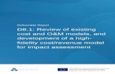 Deliverable Report D8.1: Review of existing cost and O&M ... · impact assessment - PU-Public 6 1. Executive Summary This report links with Task 8.1 of WP8 and documents the review