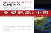 A ROADMAP FOR CHINAÕS REVOLUTION IN ENERGY CONSUMPTION AND ... · Roadmap for ChinaÕs Revolution in Energy Consumption and Production to 2050, Executive Summary. ENERGY RESEARCH