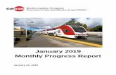 January 2019 Monthly Progress ReportModernization... · Peninsula Corridor Electrification Project Monthly Progress Report Executive Summary 2-1 January 31, 2019 2.0 EXECUTIVE SUMMARY