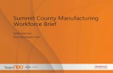 Summit County Manufacturing Workforce Briefconxusneo.jobs/wp-content/uploads/2017/11/summit-county-manufacturing... · Grinding, Lapping, Polishing, and Buffing Machine Tool Setters,