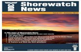 Shorewatch News - WDC, Whale and Dolphin Conservation · 2015-11-13 · Shorewatch Shorewatch News A world where every whale and dolphin is safe and free Supported by: A Issue 21