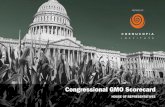 Congressional GMO Scorecard - Cornucopia Institute · A Stabenow-Roberts Compromise Bill S.Bans state level labelin reuirements and creates a national labelin standard his as the
