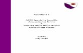 Appendix 2 ACCS Specialty Specific Assessments forms and EM … · 2016-10-20 · Appendix 2 ACCS Specialty Specific Assessments forms & and EM Work Place Based Assessment Forms RCEM