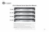 CTs 2-Channel Series Operation Manual  · PDF file CTs Power Amplifiers page 2 page 3 CTs Power Amplifiers Operation Manual 1. Read these instructions. 2. Keep these instructions.