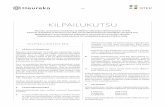 KILPAILUKUTSU · 2019-04-26 · Heureka, suomalainen tiedekeskus ja Sähköturvallisuuden edistämiskeskus (STEK) kutsuvat suomalaisia ja Suomessa pysyvästi asuvia ulkomaalaisia