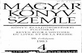 Magyar Könyvszemle 99. évf. 1983. 4. számepa.oszk.hu/00000/00021/00322/pdf/MKSZ_EPA00021_1983_99_04_321-331.pdf · Tanulmányunk első részében a Dictionariolum Latina—Hungaricum