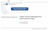 MEZINÁRODNÍ KONFERENCE O INTERNÍM AUDITU Public …Public Finance Management and Control in Italy Marcello BESSONE Fabrizio MOCAVINI MEZINÁRODNÍ KONFERENCE O INTERNÍM AUDITU