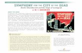 CANDLEWICK PRESS TEACHERS’ GUIDE SYMPHONY CITY Candlewick Press Teachers’ Guide • Symphony for the City of the Dead • page 4 4. The narrative introduces words and phrases about