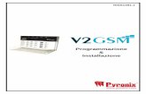 RINS1381 V2 GSM Programming Italian - Vendita …...l’ingresso 6 può essere programmato come ingresso di blocco di attivazione. Blocco attivazione chiamate puo’ anche essere ottenuto