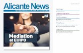Alicante News i ins...On May 30-31, the EUIPO will hold the Office’s second ever mediation conference, reflecting both the interest in and the popularity of mediation as a growing