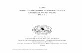 2009 SOUTH CAROLINA AQUATIC PLANT MANAGEMENT PLAN · 17 SOUTH CAROLINA AQUATIC PLANT MANAGEMENT PLAN Aquatic Plant Problem Areas Areas where aquatic plants interfere with water use