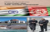INDIA-AFGHANISTAN...India and Afghanistan have a strong relationship based on historical and cultural links.India has been, and continues to be, a steadfast partner in the reconstruction
