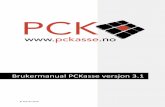 Brukermanual PCKasse versjon 3manuals.pckasse.no/BRUKERMANUAL V3. Ferdig.pdf · 2018-10-03 · Skriv ut gruppeomsetning med/uten redusert MVA Knappen gjør det den beskriver. Gruppeomsetning
