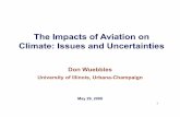 The Impacts of Aviation on Climate: Issues and Uncertaintiesgoldfinger.utias.utoronto.ca/IWACC/Program_files/Wuebbles_IWACC_2008.pdf · the effects on climate resulting from aircraft