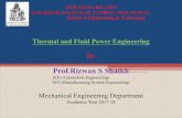 Thermal and Fluid Power Engineering By · 2. Differentiate impulse and reaction turbines 3. Analyze performance of turbines. Module Detailed Contents Hrs. Predicted Marks in M.U Question
