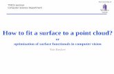 Ontarioyuri/Presentations/tricks_08.pdf · The University of Ontario Optimization of surface functionals in computer vision Computer vs. human vision Model fitting in computer vision