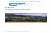 2019 - 2036 Submission Plan (August 2019) Wooler Parish ...Wooler Neighbourhood Plan – Submission version (August 2019) 8 1.10 This means that, for the first time, our community