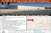 21,600 SF 20-ton Crane Ready Warehouse...21,600 SF 20-ton Crane Ready Warehouse 6555 Stockdick School Road (Lot 3) • Katy, TX 77449 Location: •Grand Parkway just south of FM 529