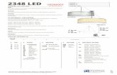 2348 LED - Brownlee Lighting...The 2348 is designed to be mounted directly to a j-box (by others). FINISH The 2348 series is available in all Brownlee paint finishes as a standard