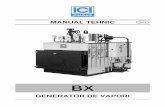 RO BX 5-01-10 - GENERATOR DE ABUR 1 bar.pdf · valoarea presiunii maxime din proiect al generatorului. Valvele utilizate la cazane pot fi cu Parghie si greutate (Fig. 5) sau cu Arc