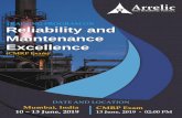 TRAINING PROGRAM ON Reliability and Maintenance Excellence · actual benefits have been realized in the past years of CMRP certification. ... Practice questions will be also reviewed