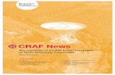 CRAF 22 8p.A4 Feb11 IREG · 2015-11-14 · CRAF News The newsletter of the ESF Expert Committee on Radio Astronomy Frequencies November 2010 Contents 2 • Edtoi rai l 3 • Report