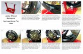 abba Wheel Balancer Instructions For Use · abba Wheel Balancer Instructions For Use Time spent balancing a wheel can be reduced by ensuring a new tyre is correctly fitted to the