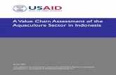 A Value Chain Assessment of the Aquaculture Sector in Indonesia2007... · The overall objective of the assignment was to conduct a rapid assessment of the aquaculture value chain