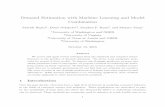 Demand Estimation with Machine Learning and Model Combinationeconomics.yale.edu/sites/default/files/ryan_demand_estimation.pdf · Demand Estimation with Machine Learning and Model
