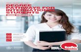 TAFE QUEENSLAND DEGREE PATHWAYS FOR INTERNATIONAL … · Degree Pathways Guide 2020 | 3 ARTICULATION EXPLAINED Articulation arrangements are the result of months of hard work between
