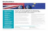 Doar 6 luni până la Brexit. Cât de pregătiți sunteți din ... · Marea Britanie este al șaselea partener comercial al României dintre Statele Membre UE potrivit valorii schimburilor