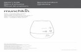 Owner’s Guide Benutzerhandbuch Notice ... - es.munchkin.com · Important Information EN. INTRODUCTION Thank you for choosing the Munchkin Shhh… Portable Baby Soother. We hope