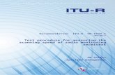 RECOMMENDATION ITU-R SM.1839-1 - Test …!MSW-E.docx · Web viewThe role of the Radiocommunication Sector is to ensure the rational, equitable, efficient and economical use of the