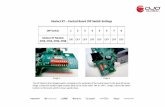 Intelect XT — DIP Switch Intelect XT Models 2760, 2763, 2786, … · 2017-12-08 · Intelect XT — DIP Switch Intelect XT Models 2760, 2763, 2786, 2788 Control Board DIP Switch