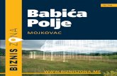Cg / Eng Babića Polje · luka Bar → 150 km → kroz Mojkovac prolazi pruga Beograd–Bar → Mojkovac–Đurđevića Tara regionalni put 367 km², 30% arable land and approx. 18,000