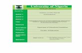 Faculty of E ducation - University of Nigeria, Nsukka Nkechi... · Faculty of E ducation Department of Educational Foundations IMPLEMENTATION OF STUDENT PERSONNEL SERVICES IN FEDERAL