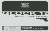 AIRSOFT GUN | cal. 6 mmairsoft gun at no charge provided the defect was not caused by you. Return your airsoft gun to an authorized Return your airsoft gun to an authorized dealer