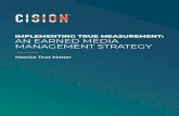IMPLEMENTING TRUE MEASUREMENT: AN EARNED MEDIA … · on business objectives.” Furthermore, 67 percent of respon-The Problem More automated 35% 70% 43% 27% Directly attributed back