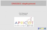 Track E0 AfNOG workshop April 23-27 2007 Abuja, Nigeria · Overview We will talk about: the problems that DNSSEC addresses the protocol and implementations the practical problems