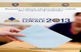 Doracaku i trajnimit mbi procedurat e votimit dhe ... · Republika e Kosovës Republika Kosova - Republic of Kosovo Komisioni Qendror i Zgjedhjeve Centralna Izborna Komisija Central