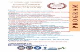 9 INTERNATIONAL CONFERENCEecai.ro/Arhiva/ECAI-2017/ECAI-2016 VOLUMES/Program ECAI 2017.pdf · M 9th INTERNATIONAL CONFERENCE on ELECTRONICS, COMPUTERS and ARTIFICIAL INTELLIGENCE