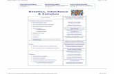 Genetics, Inheritance & Variation - BiologyScbiologysc.weebly.com/uploads/8/5/8/5/8585406/geneticsinheritan.pdf · Genetics, Inheritance & Variation Topic Notes Additional Support
