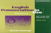 CAMBRIDGE English Pronunciation se Advanced Self-study and ... · CAMBRIDGE English Pronunciation se Advanced Self-study and classroom use Audio CDs Martin Hewings