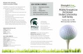 Retirees Association (MSURA) GOLF OUTING SCHEDULEmsura/Golf 2016 Brochure Draft2.pdf · 2016 Mercedes CLA250 4MATIC Centennial Acres Golf Course Douglas J. Salon Eldorado Golf Course