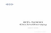 BTL-5000 Electrotherapy...ELECTROTHERAPY – USER‘S GUIDE page 5 of 30 2 CLASSIFICATION OF ELECTROTHERAPEUTIC CURRENTS 2.1 GALVANIC CURRENT Galvanic current (or “continuous”)